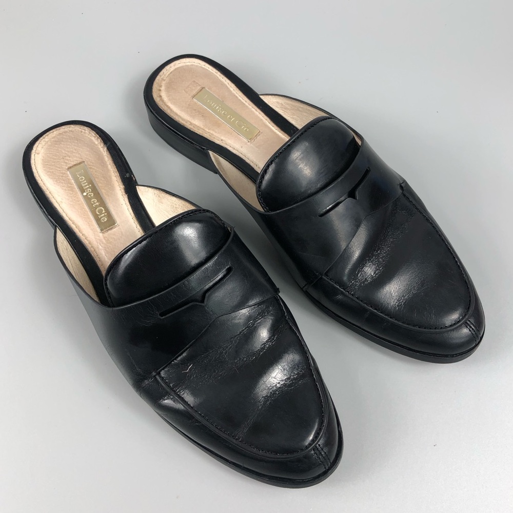 Louise Et Cie Dugan Women’s Black Mules Size 7M